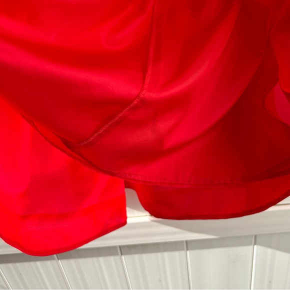 J. Crew red cap sleeve fit and flare dress | size 6 - Picture 10 of 13